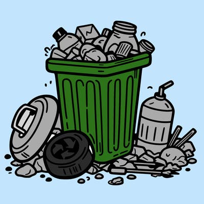 trash