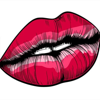 realistic lips