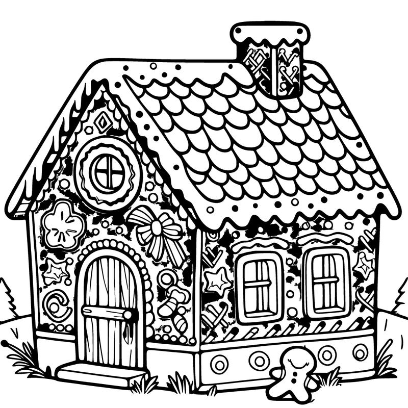 gingerbread house