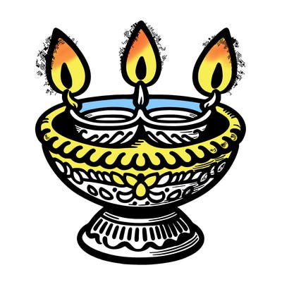 dip lamps for diwali