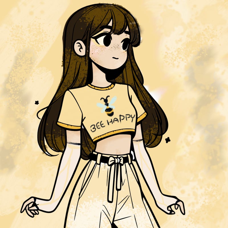 girl in a cute crop top