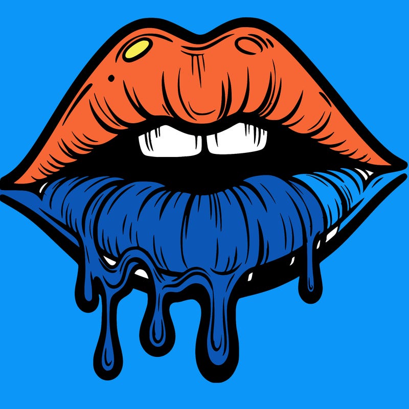 lips that look realistic and drip