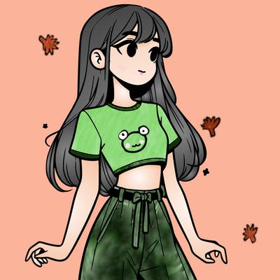 girl in a cute crop top