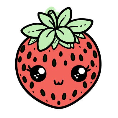 cute strawberry