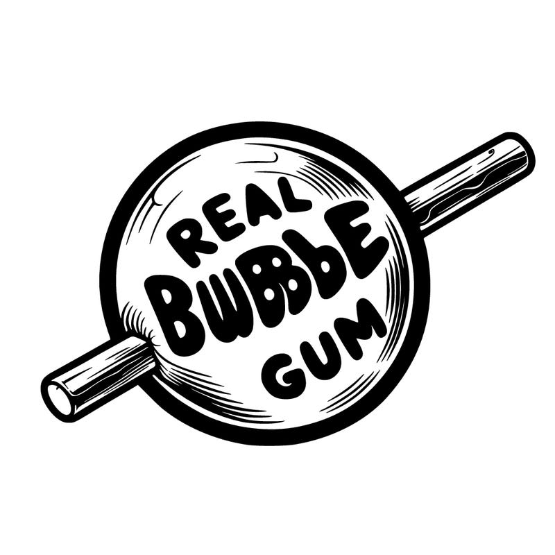 real bubble gum