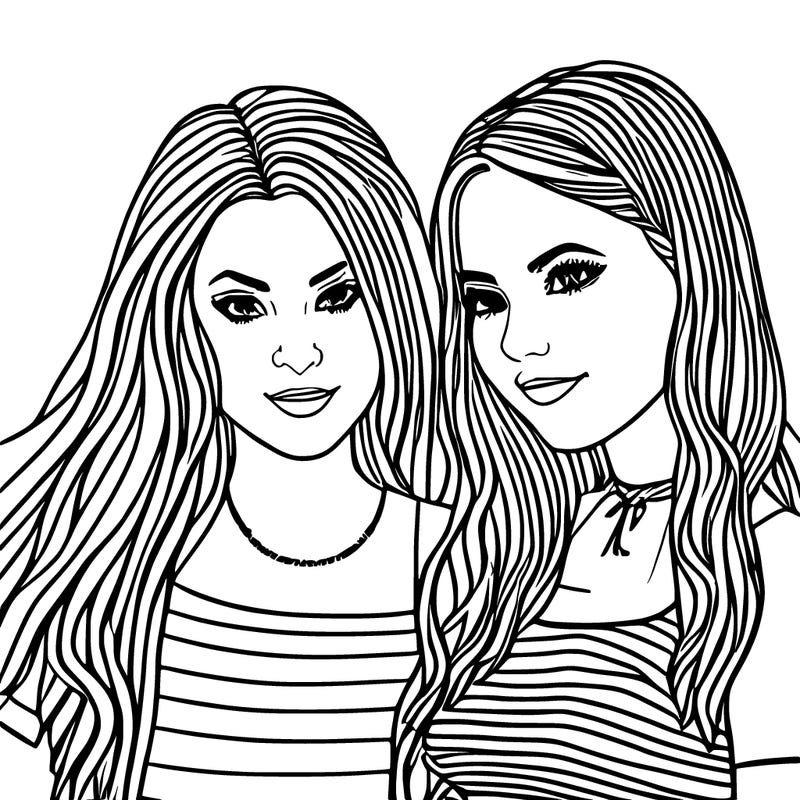 two girl best friends