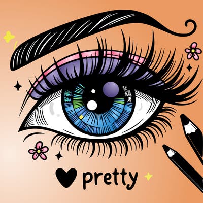 pretty eye