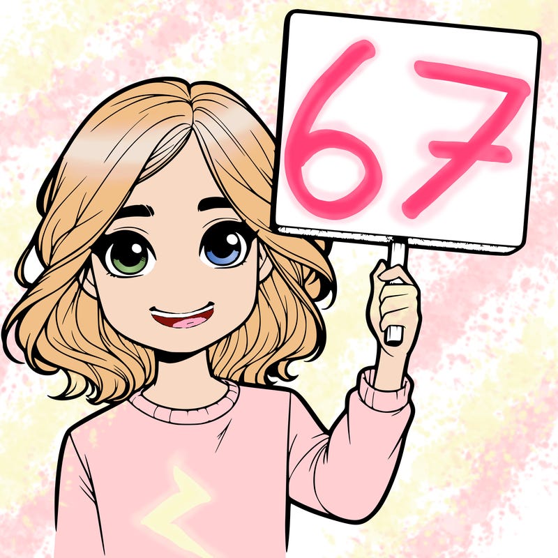 realistic girl holding up a sign