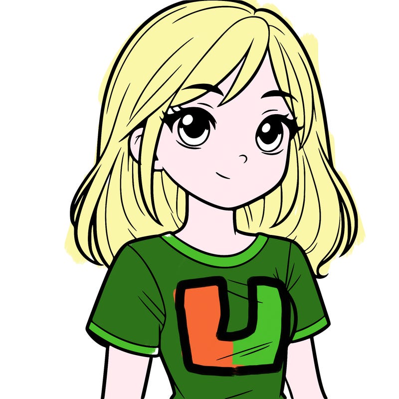 teen girl with a t-shirt on