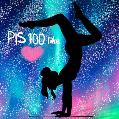 a woman doing a handstand