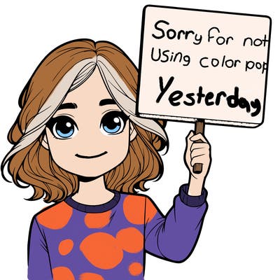 realistic girl holding up a sign