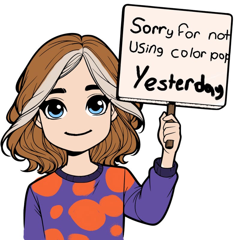 realistic girl holding up a sign