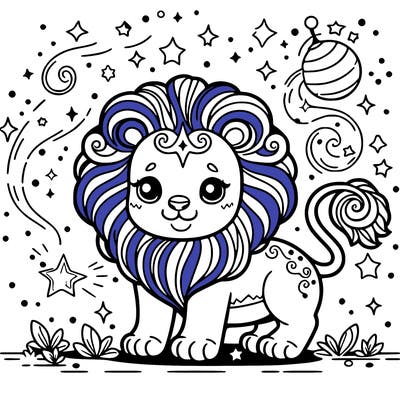 magical lion