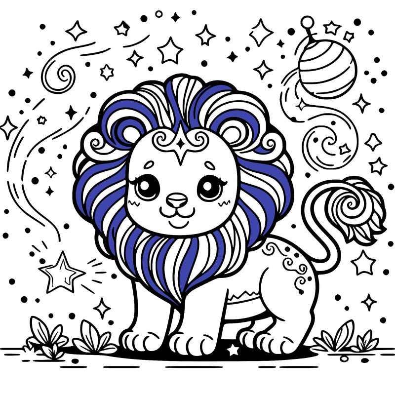 magical lion
