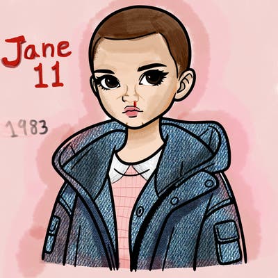 11 from stranger things.