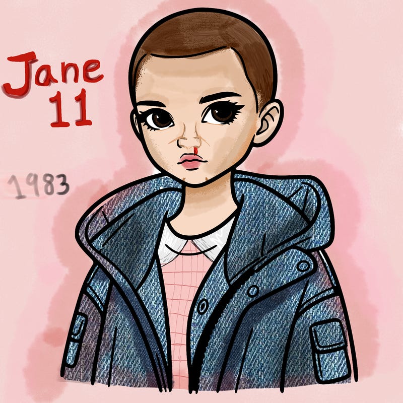 11 from stranger things.