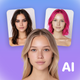 AI Hair Styles, Change Haircut