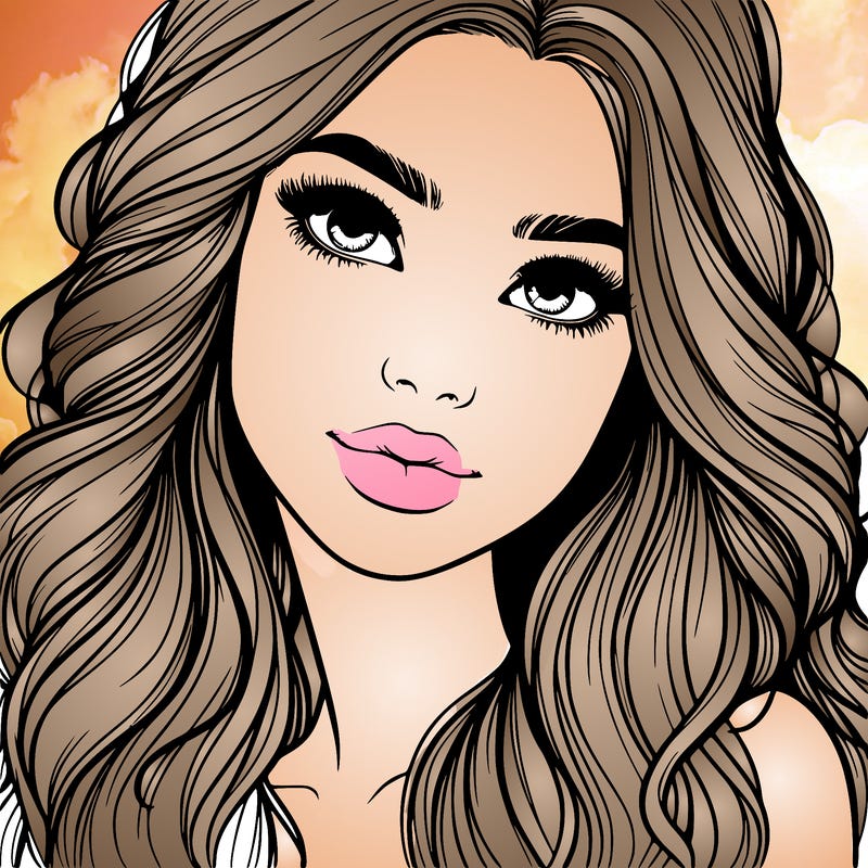 beautiful realistic girl
