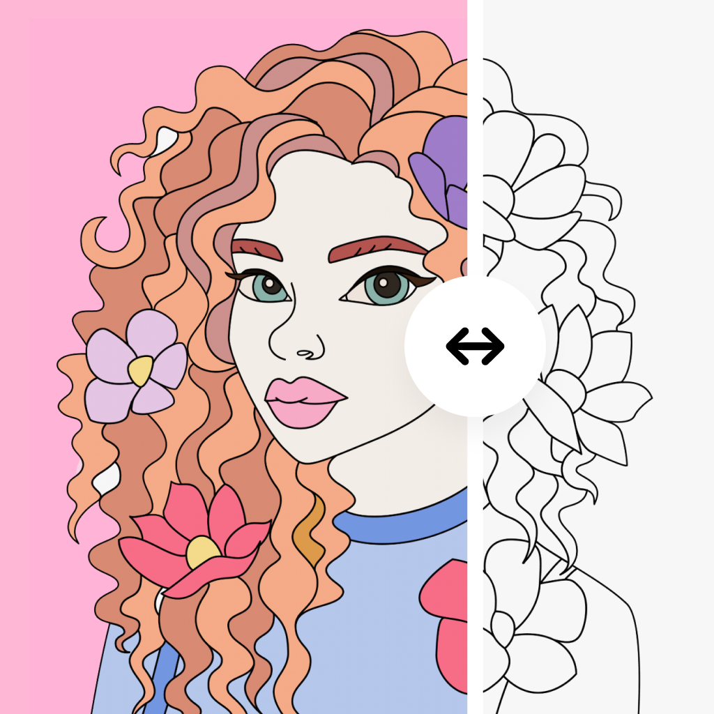Aesthetic: Coloring for Adults - Graphics & Design App | MWM