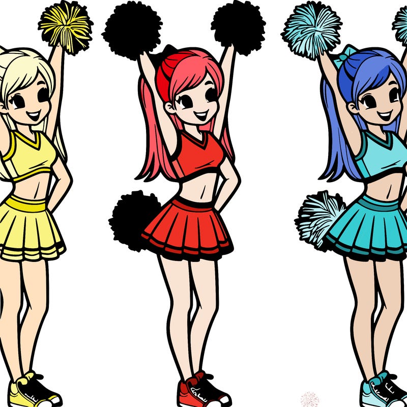 cheerleader girl
