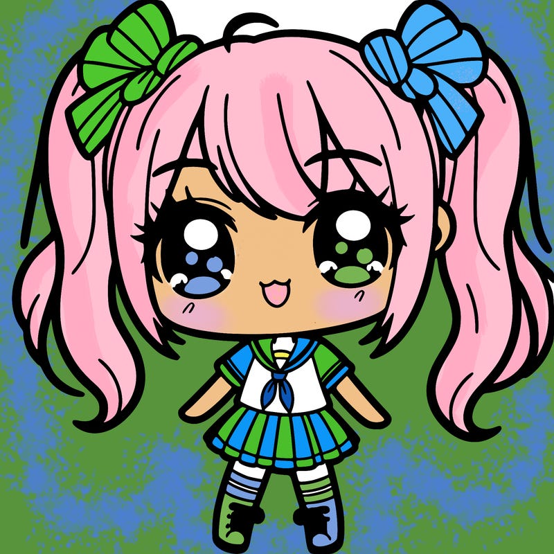 kawaii chibi girl
