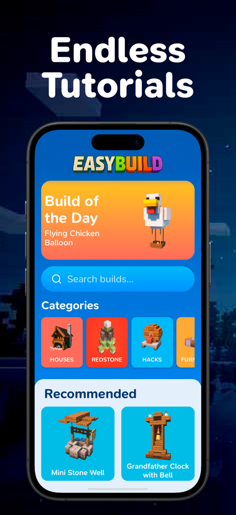 EasyBuild – MC Build Tutorials | Easy Step-by-Step Build Guides