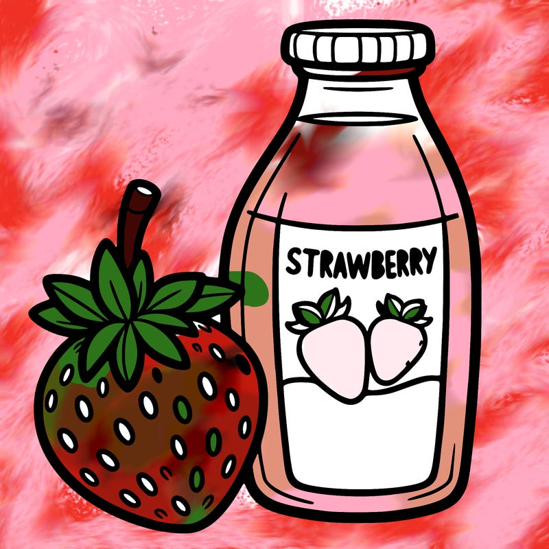 strawberry milk