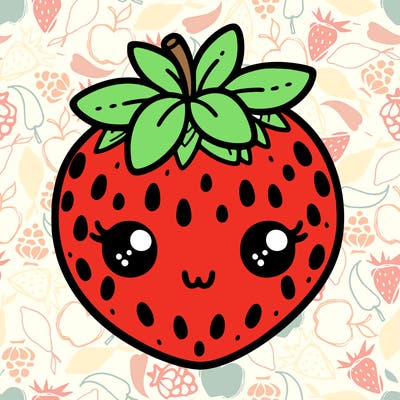 cute strawberry
