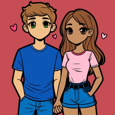 boyfriend and girlfriend