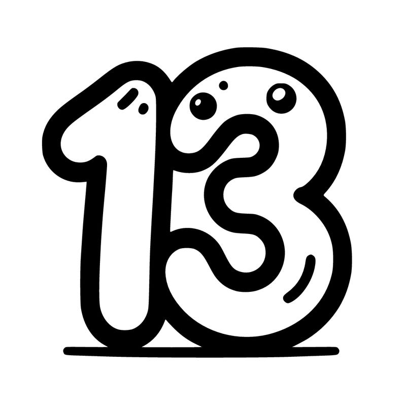 13