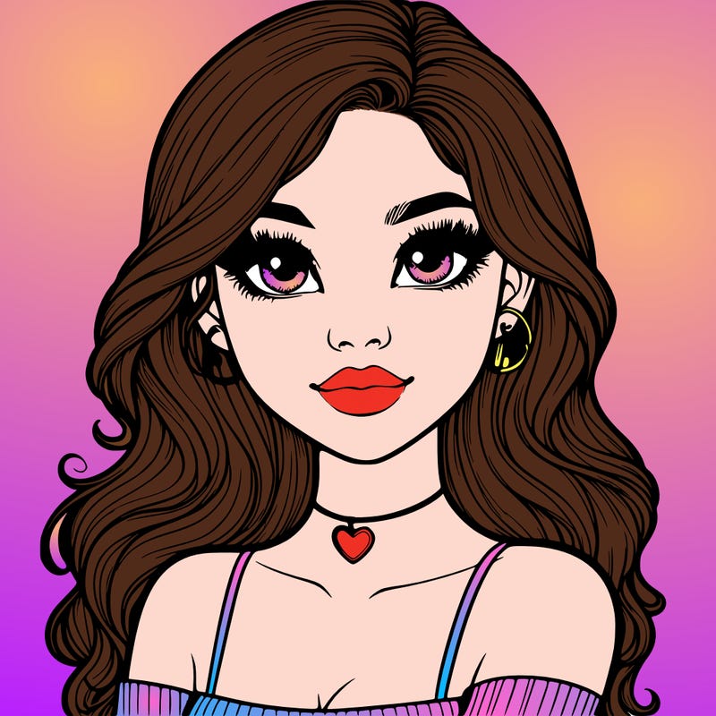 realistic pretty girl