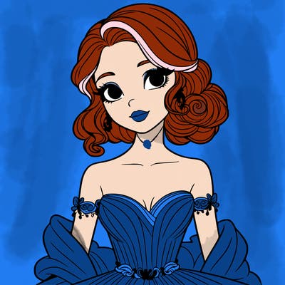 a pretty elegant lady