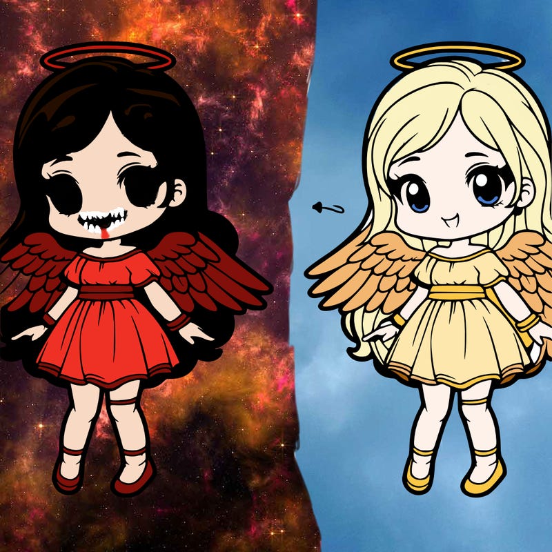 realistic angle girl