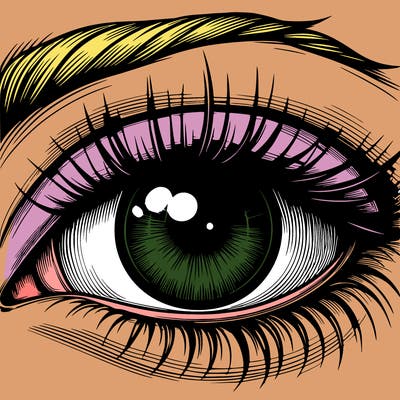 realistic eye