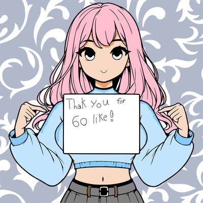 girl holding a blank sign in a long sleeve crop top