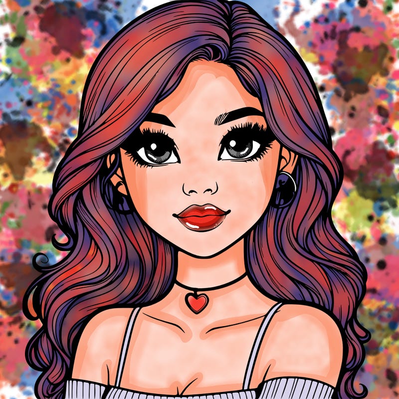 realistic pretty girl