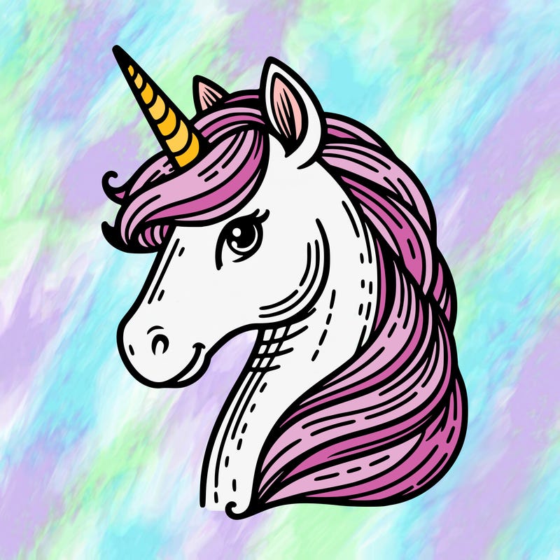 unicorn head