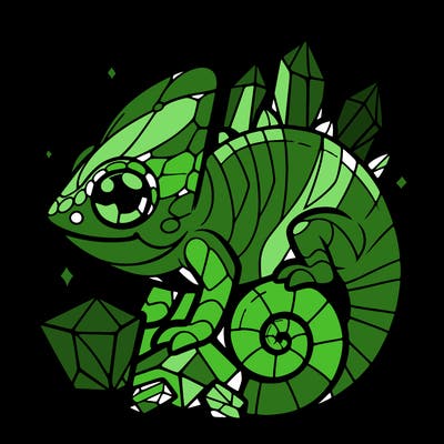 crystal chameleon