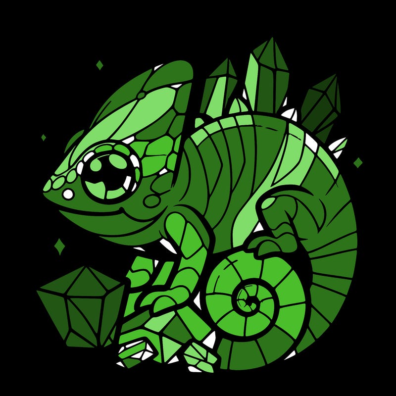 crystal chameleon