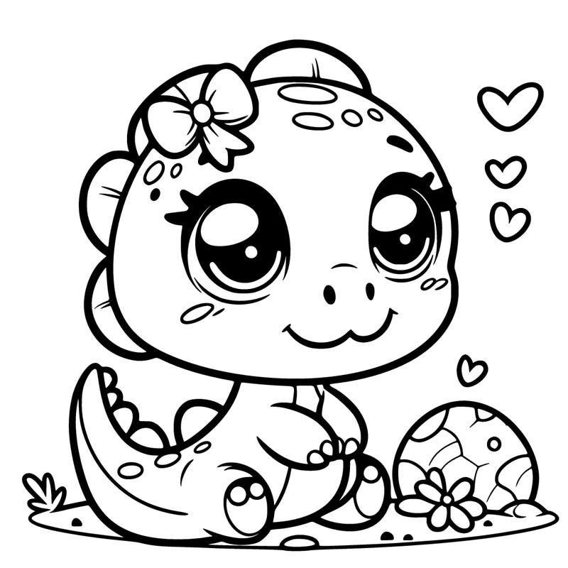 cute baby dinosaur