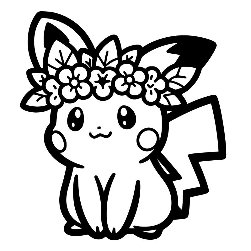 pokemon with a flower crown