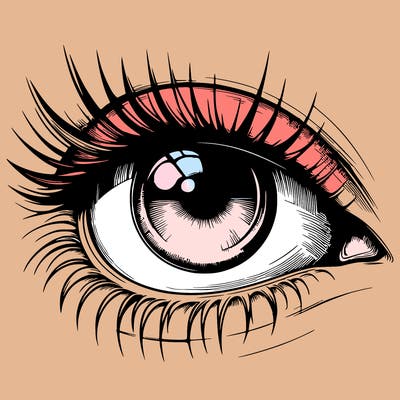 realistic eye