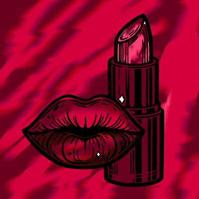 lips and lipstick