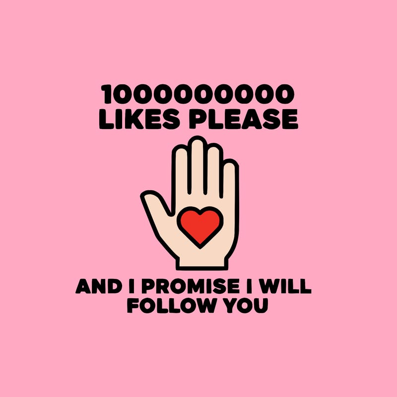 100000000000 likes please and i promise i will follow you