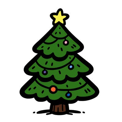 simple christmas tree