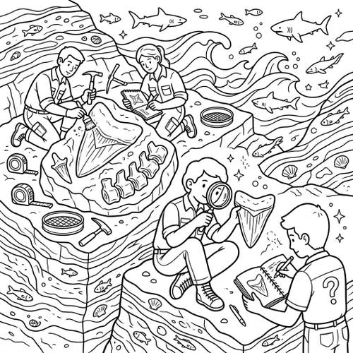 Megalodon Paleontology