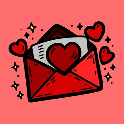 love letter envelope