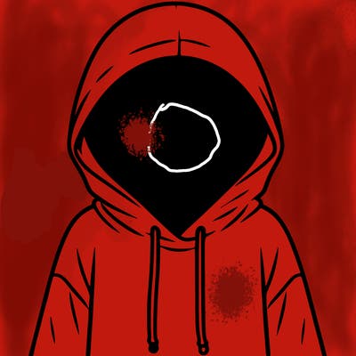 faceless girl in hoodie