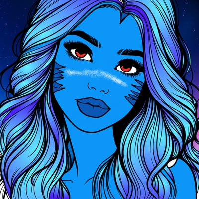 beautiful realistic girl