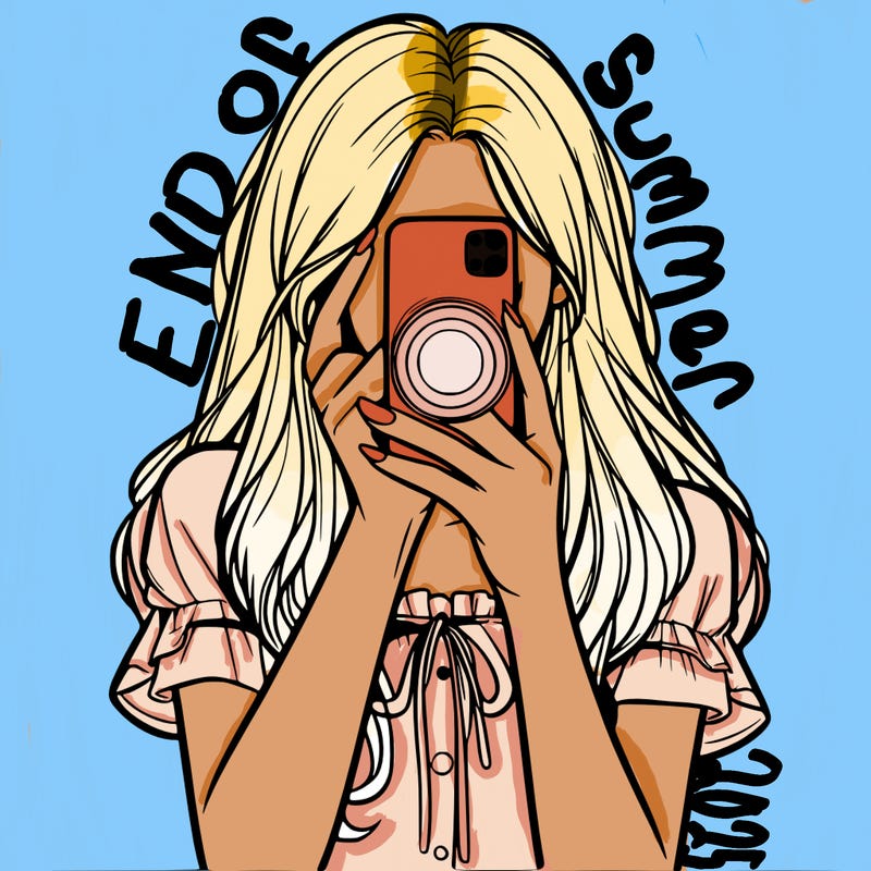 a realistic girl holding her phone taking pictures